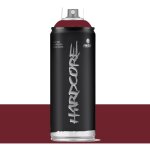Bombe de peinture a�rosol mtn hardcore rouge bordeaux (rv - 3004) 0, 4 l
