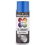 Bombe de peinture bleu azur