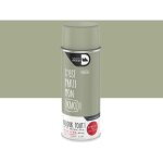 Bombe de peinture relook tout maison deco kaki satin 400 ml