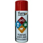 Bombe de peinture rouge feu