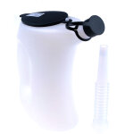 Gobelet degr�su� 1 l avec couv. et capuchon prot. / sortie flex hdpe pressol