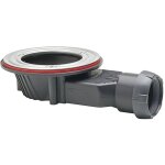 Bonde de douche Ø90 horizontale slim + (extra - plate:40mm) - sans grille pour receveur plateau - wirquin ... Bonde de douche Ø90 horizontale slim + (extra - plate:40mm) - sans grille pour receveur plateau - wirquin ...