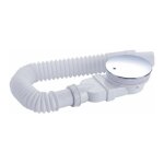 Bonde de douche extra plate 90 mm - kit de trou d'coulement pour receveur de douche, siphon de douche ...