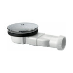 Ensoleille - bonde de douche extra - plate dme abs 30720138, blanc, ensoleill