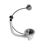 Bonde vier 2 bacs dia 90  cble + trop plein - wirquin pro