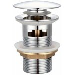 Bonde de lavabo universelle avec trop - plein pop - up automatique bonde de vidage pour vasque salle ...