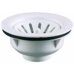 Valentin ? bonde �vier panier manuel 90 mm ? sans trop plein ? panier blanc � clapet coulissant ? d�bit ...