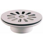 Bonde plastique - evier gr�s - sans trop plein - diam�tre 60 mm - a grille altech 70010000034