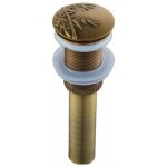Bonde de vidage lavabo automatique push open pour lavabo , bouchon de vidage en laiton antique clic - ... Bonde de vidage lavabo automatique push open pour lavabo , bouchon de vidage en laiton antique clic - ...