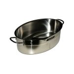 Bonita barazzoni cocotte ovale en acier inoxydable cm 32
