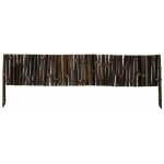 Nortene - bordure en bambou 'bamboo border' - 0, 35 x 1 m - marron