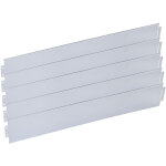 Wiltec bordure de jardin 20 m ? jeu de 20 ? 1000 x 140 mm ? en acier galvanis ? barrire plates - bandes ...