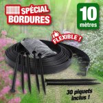Outiror - bordure de jardin flexible spciale massifs, alles. . . 10 mtres de long