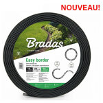 Bordure de jardin graphite fonc easy border longueur 10 m hauteur 40 mm