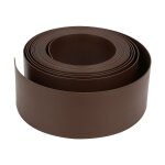 Swanew - bordure de jardin en pe bordurette de jardin flexible bordure de pelouse 2mm pav marron 1000x10x0. ...