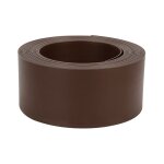 Einfeben - bordure de jardin en pe bordurette de jardin flexible bordure de pelouse 2mm pav marron 2500x14x0. ...