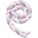 Bordure de lit, tour de lit pour b�b�, d�coration de pare - chocs de protection de bord de tissage de ...