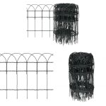 Bordure de pelouse fer enduit de poudre 25x0, 4 m - bordure de jardin - bordures de jardin - home & living ...