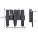 Bordure de pelouse en plastique 2, 8 m aspect bois bordure de lit en polypropyl�ne lot de 10 cl�ture ...