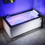 Boreal sauna - baignoire balneo lord solo max black 1 place archipel® 180x90 - gauche Boreal sauna - baignoire balneo lord solo max black 1 place archipel® 180x90 - gauche