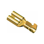 Borne 4, 8x0, 8 femelle fastin - faston laiton