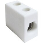 Rs pro ? bornier de raccordement �lectrique 1 p�le � visser ? section c�ble 10mm� ? intensit� 15a ? pack ...