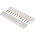 Bornier de raccordement rs pro 12 ples , a visser, 4mm, 3 24a ( prix pour 1 )