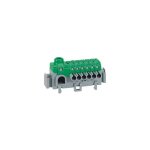 Bornier de r�partition ip2x � connexion automatique universel longueur 63mm (005050)