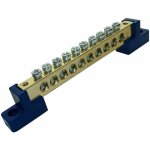 Aougo - bornier de rpartition non isol pour tableau elctrique - neutre 10pin - raccordement - 110mm ...