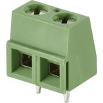 Bornier  vis te connectivity 282836 - 8 1. 31 mm nombre de ples 8 vert 1 pc(s) w598671