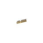 Bornier de rpartition nu  visser 1 connexion 6mm  25mm longueur 45mm legrand 004801
