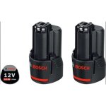 Bosch - accessoires - batterie 12v li - ion gba 3, 0 ah, 2 pi�ces 1600a00x7d