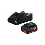 Bosch professional - batterie bosch gba 18v 4. 0 ah + chargeur 18v - 40 professional - 1600a01b9y