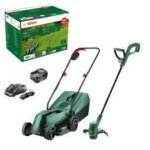 Bosch - pack 18v tondeuse easymower + easygrasscut + x1 batterie 4, 0 ah et chargeur