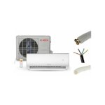 Bosch - pret a poser climatisation murale 3500w inverter + kit de pose 10 metres ( 45 m2 max)