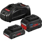 Bosch professional - pack batterie bosch 1 batterie procore 18v 4. 0 ah + 1 batterie procore 5. 5 ah ...
