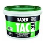 Bostik ? colle acrylique sader pro tac v6 1 kg ? sans solvant ? tr�s faible �mission de cov ? r�activable ...