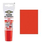 Bostik - tube en silicone rouge  haute rsistance thermique de 60 ml.