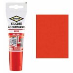 Bostik - tube en silicone rouge � haute r�sistance thermique de 60 ml.