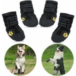 Bottes pour chien de protection, lot de 4 �tanche chaussures de chien pour chiens de taille moyenne et ...