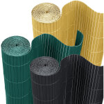 Hengmei - bottes de scurit 500x90cm brise - vue en plastique pvc pour clture de balcon, jardin et ...