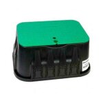 Suinga - bouche d'arrosage rain bird vba02675 avec couvercle et vis, 63x48x30 cm