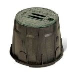 Suinga - bouche d'arrosage ronde et robuste rain bird vb10rndh, 33x25 cm