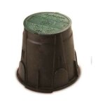 Bouche d'arrosage ronde et robuste rain bird vb7rnd, 22x25 cm