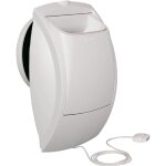 Aldes - bouche vmc autor�glable � 125mm sans - fut double d�bit 45 - 105m3 / h commande cordelette bap'si ...