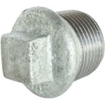 Bouchon fonte galva mle 15 / 21 n 290