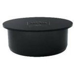 Bouchon phono noir dimensions : diam�tre 125