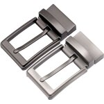 Boucle de ceinture, boucle � t�te unique, t�te de ceinture rotative pour hommes, boucle � ardillon en ...