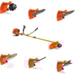 Airus - 620 tondeuse  gazon dbroussailleuse 62 cm avec lame et protection tondeuse professionnelle ...