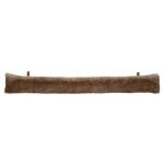 Boudin bas de porte 'grizzli' 90cm marron Boudin bas de porte 'grizzli' 90cm marron